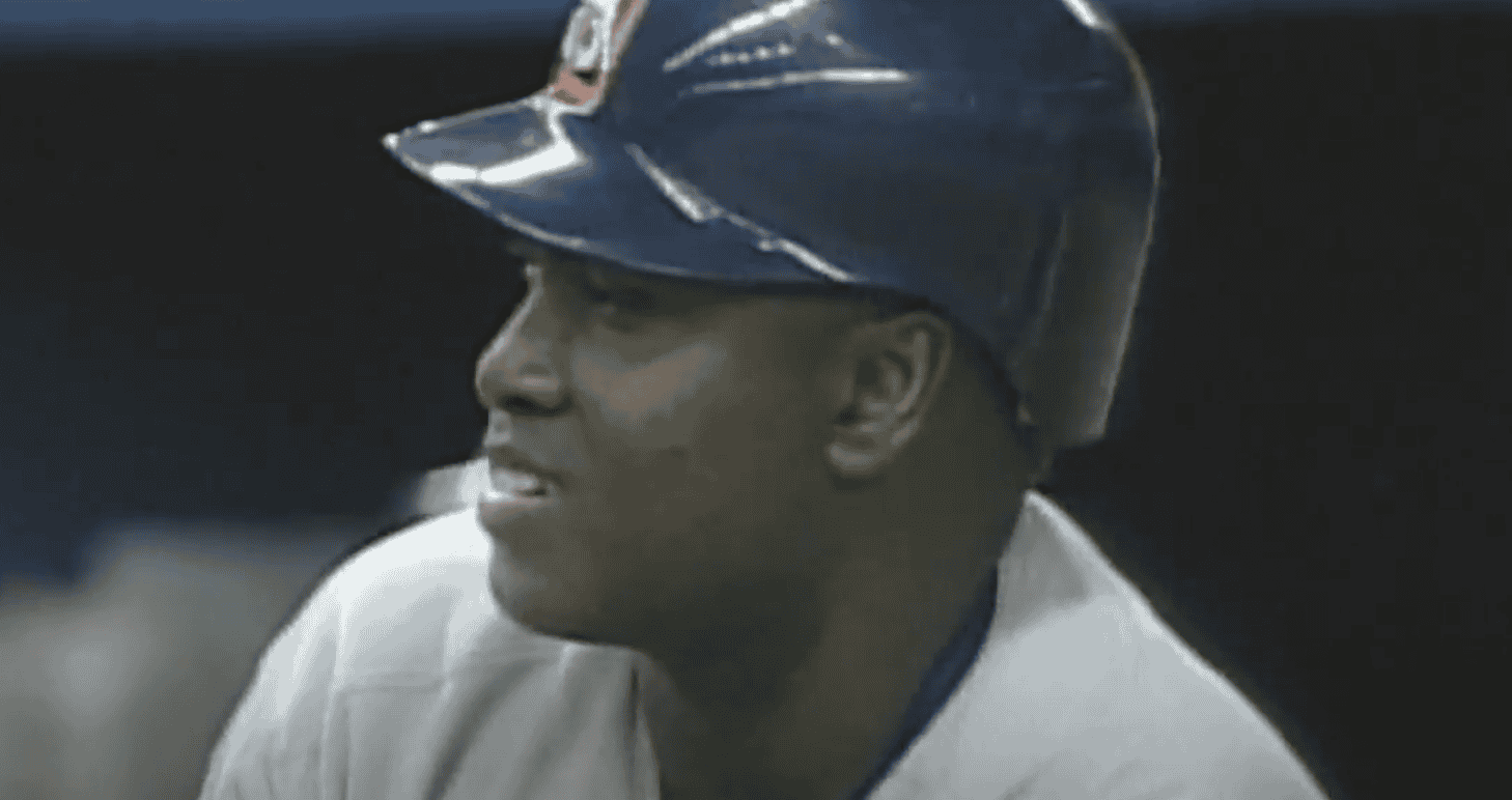 Tony Gwynn demonstrating his legendary swing, epitomizing pure hitting.